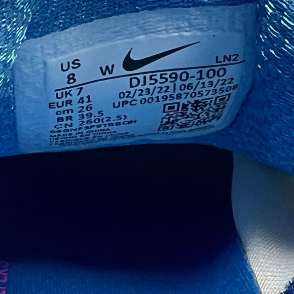 NIKE AIR ZOOM INFINITY TOUR NEXT% BOA WHITE BLUE PINK DJ5590-100 Men Size 8 NEW - Picture 8 of 13